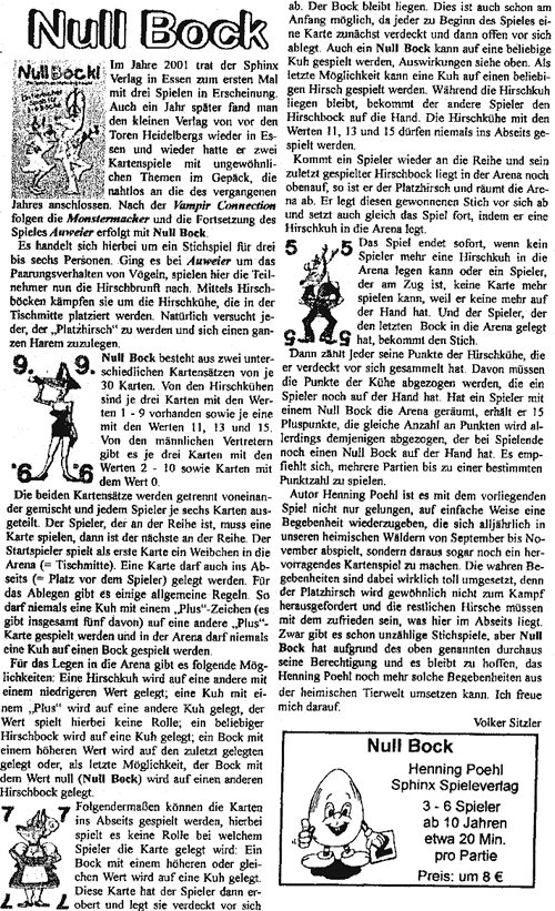 Spielerei - Heft 59 (April - Juni 2003) Spielerei - Heft 59 (April - Juni 2003)